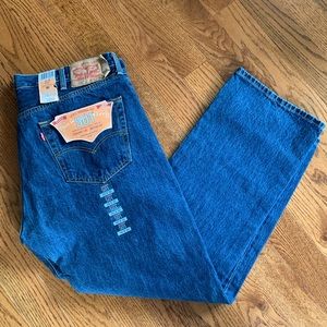 NWT Men’s Levi 501 Button Fly Jeans 40 x 30